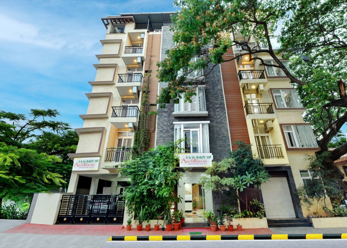 AVM Comfort Inn Bengaluru Exterior